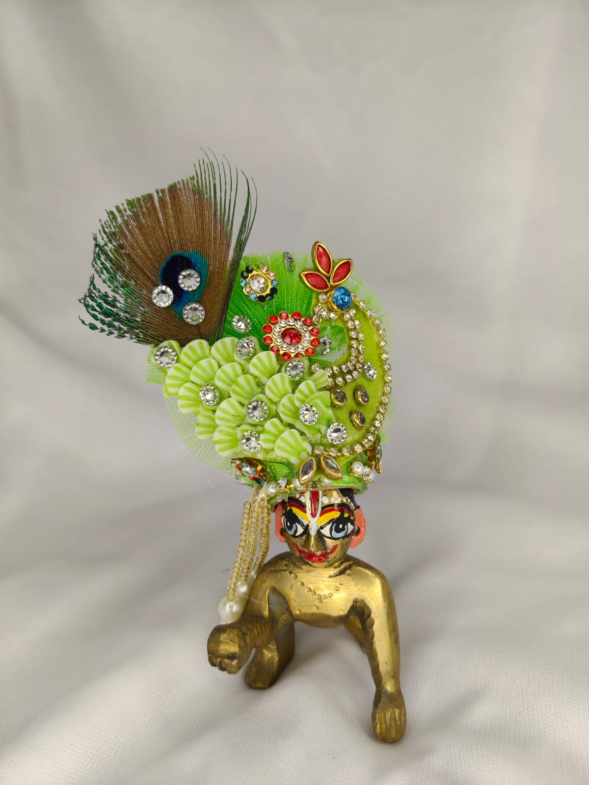 Shivratri Special tiger print dress for Laddu gopal ji