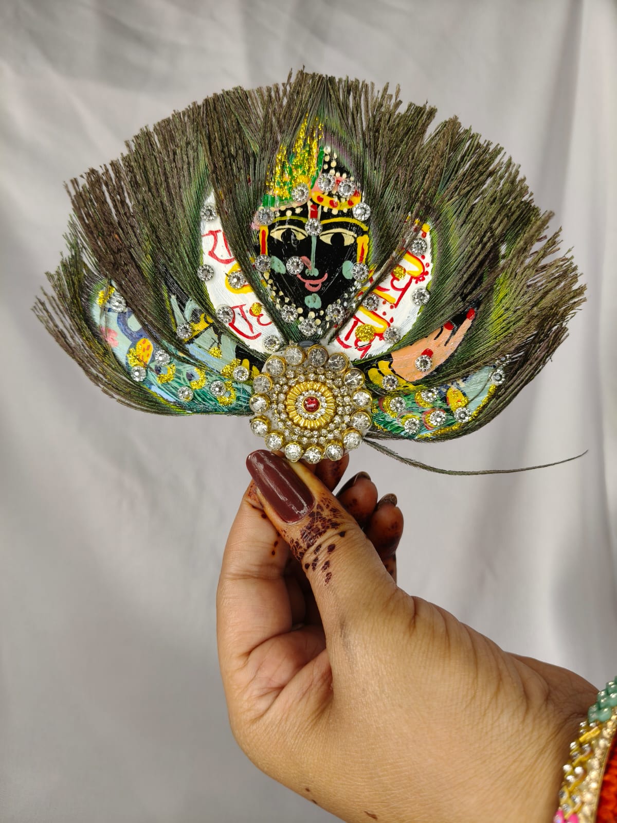 Shivratri Special tiger print and sky dress for Laddu gopal ji