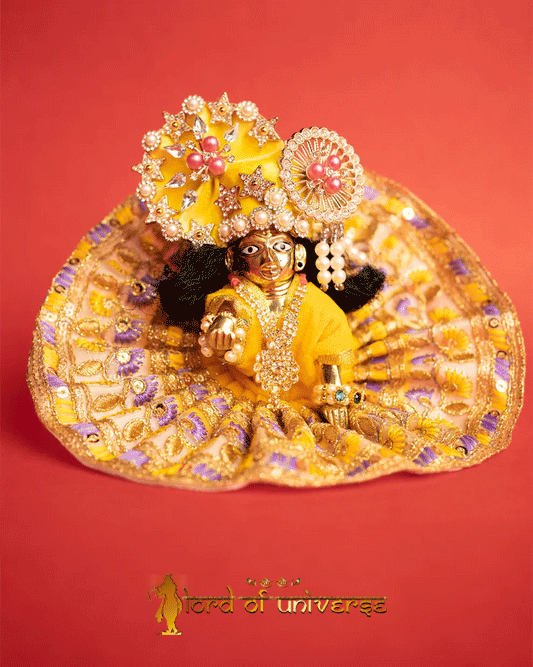 Enhance Your Divine Connection with Handmade Laddu Gopal Dresses - Lord of Universe