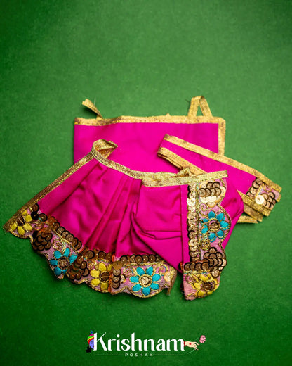 Embroidery Dress for Radha Krishna (Dress Only) (Pagdi Not Included) - Lord of Universe