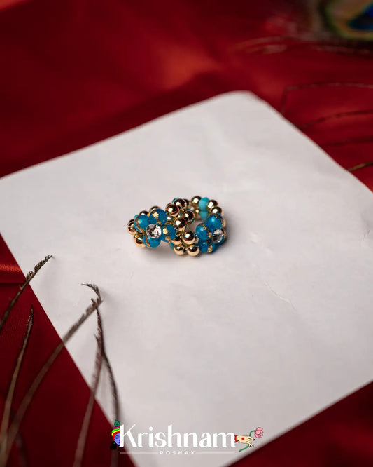 Kundan Moti Kangan for Shree Radha ,Shree Krishna & Laddu Gopal Ji (Fits to Size 0to5) (1 Set) - Lord of Universe