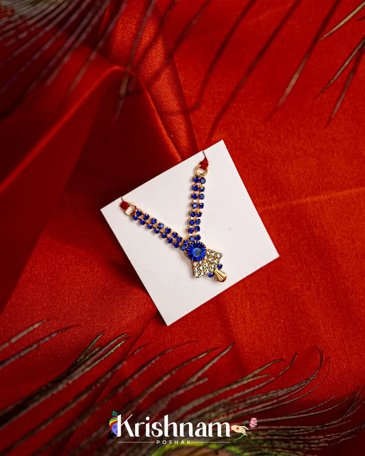 Kundan Heavy Round shape Mala for Shri Krishna, Radha & Laddu Gopal Ji (Size 2to4) - Lord of Universe