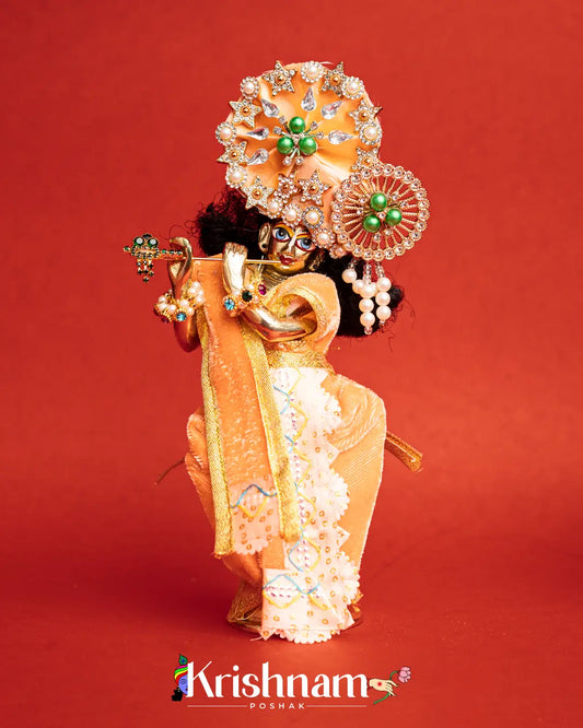 Soft Velvet Dress for Radha Krishna (Dress Only) (Different Colors) (Pagdi Not Included) - Lord of Universe