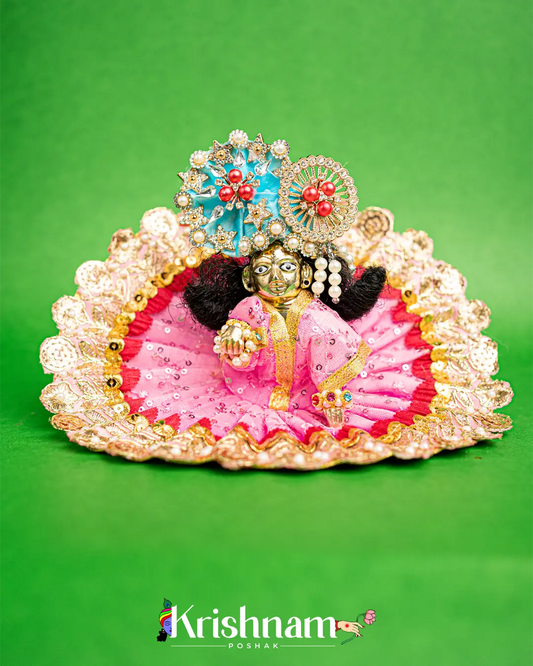 Laddu Gopal for Dress With Gotta Patti (6 Colors) (Pagdi Not Included) Lord of Universe